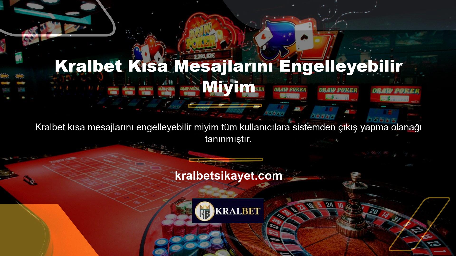Tüm kullanıcılar kısa mesaj aboneliğinden çıkma hakkına sahiptir