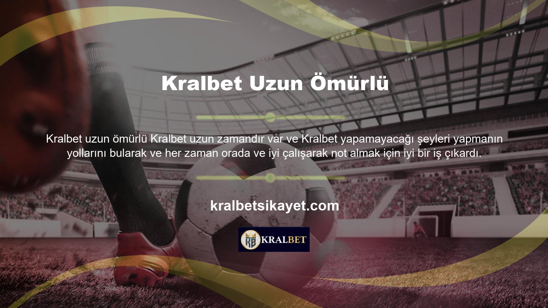 Kralbet web sitesi kategorisi